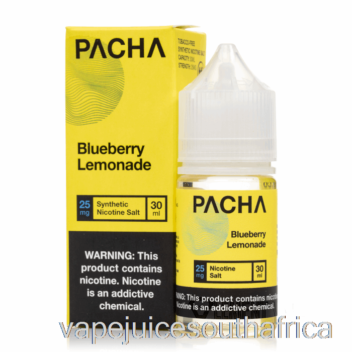 Vape Juice South Africa Blueberry Lemonade - Pacha Salts - 30Ml 25Mg